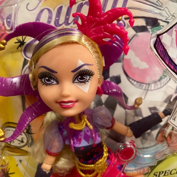 Ever After High Courtly Jester Way Too Wonderland 12” doll Collectible NWT NRFB - Picture 12 of 12